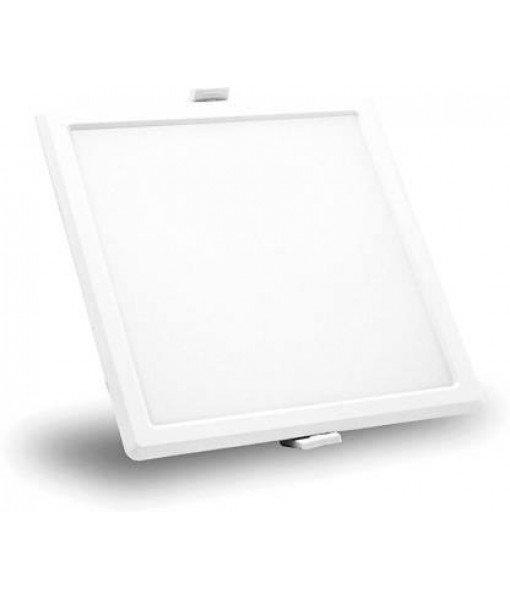 Syska 12W SQUARE WHITE 6500K LED CEILING PANEL PACK OF-06 Recessed Ceiling Lamp