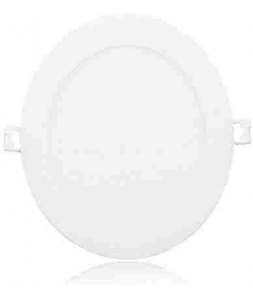 Syska 8w round natural white 4000k led ceiling panel of-01 Recessed Ceiling Lamp